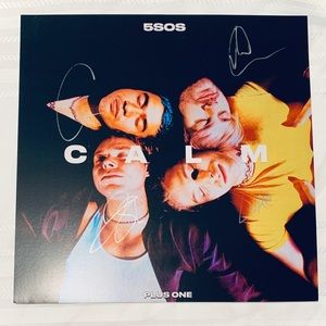 5 Seconds of Summer 5SOS CALM Signed Lithograph